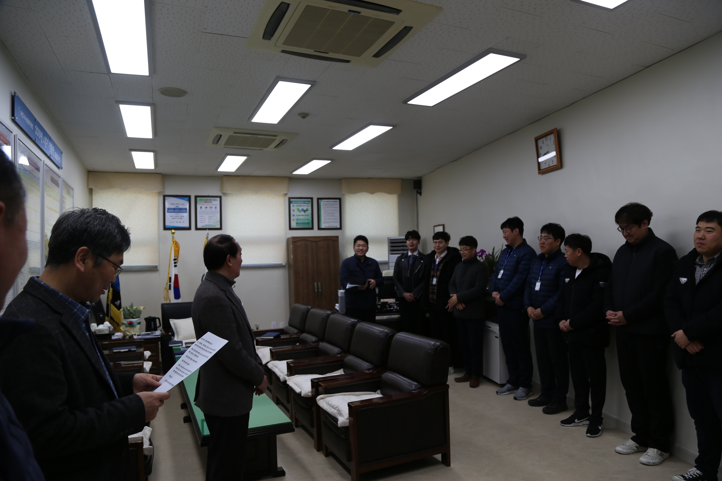 속초시시설관리공단 멘토 멘티 결연식 실시